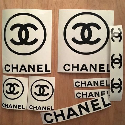 custom made chanel stickers